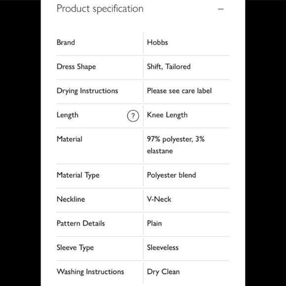 Hobbs Frida V-neck Shift Dress Pastel Pale Pink Sz 10 NWOT - Picture 15 of 17